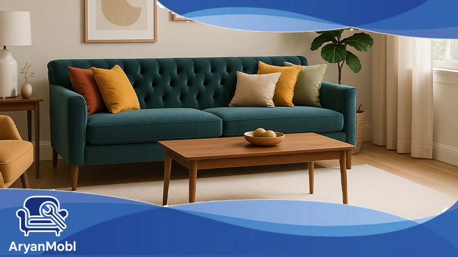راهنمای انتخاب انواع رنگ‌های مبلمان، آریان مبل