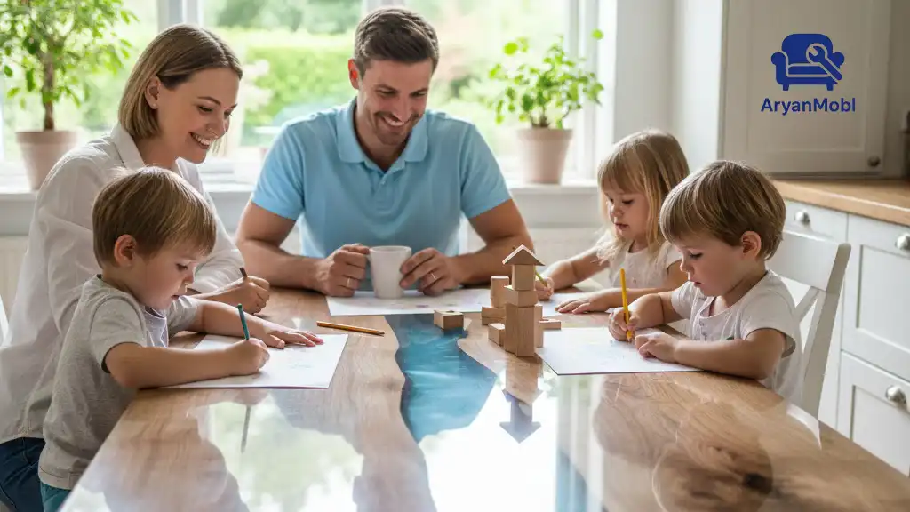 روش بازسازی میز چوبی برای استفاده طولانی مدت؛ سرمایه‌گذاری روی اصالت، آریان مبل