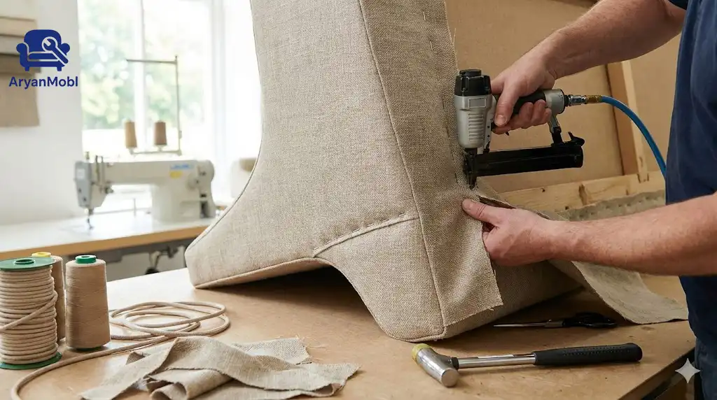 رویه کوبی و بستن کار، آریان مبل