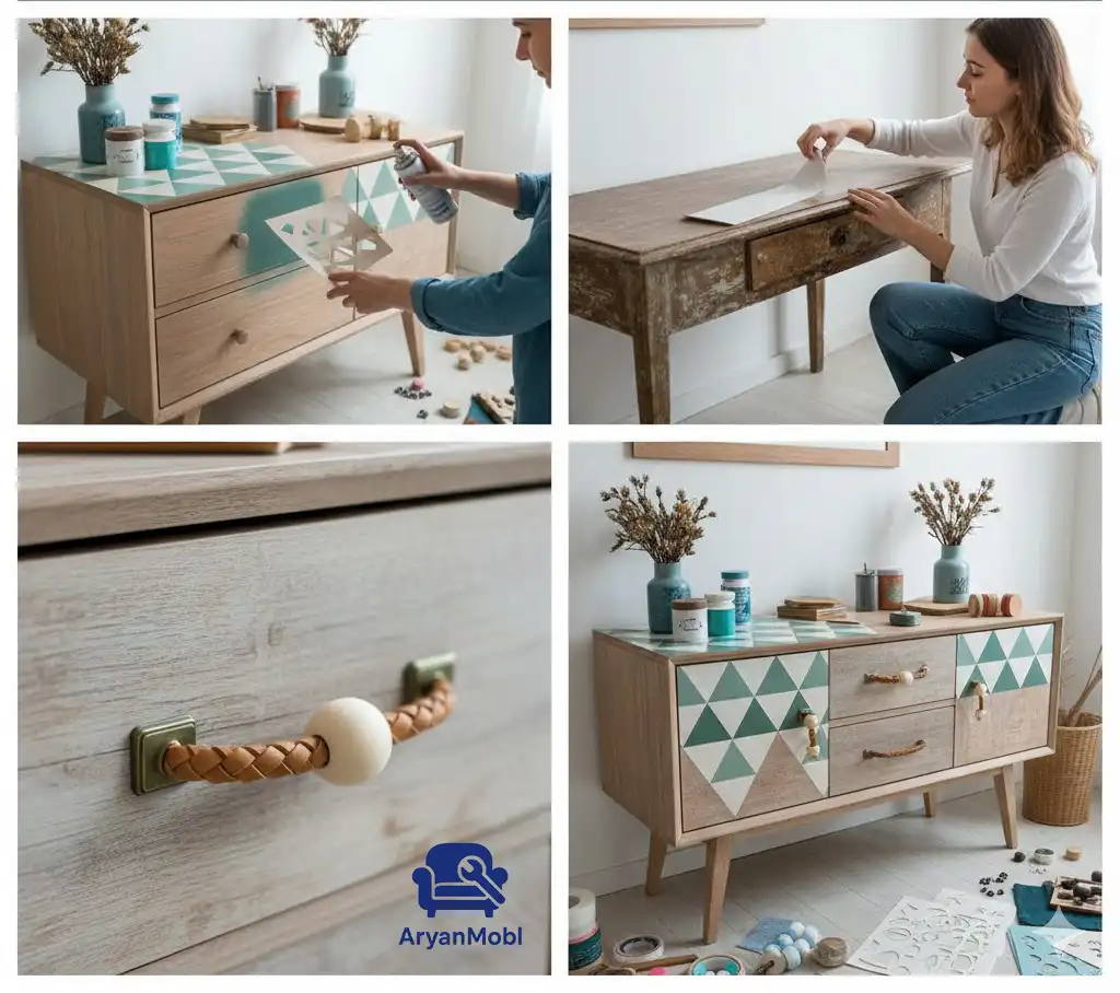 ایده‌های خلاقانه و ارزان برای تغییر دکوراسیون، آریان مبل