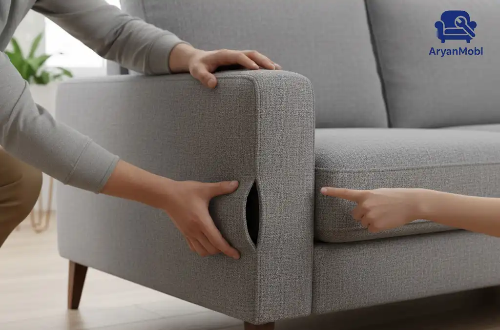 نشانه‌هایی که می‌گویند دسته مبل نیاز به تعمیر دارد، آریان مبل