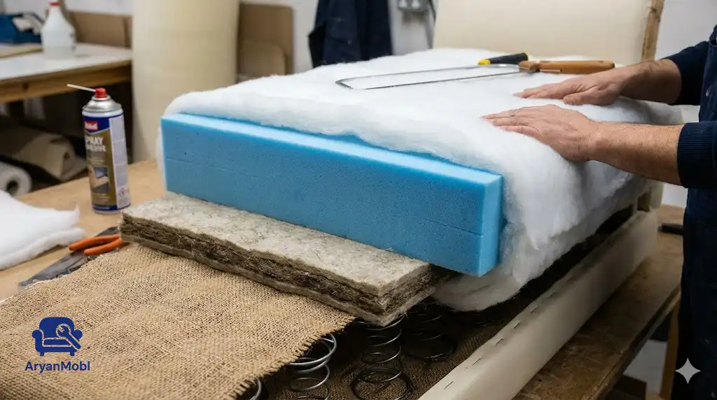 لایه بندی لوکس (Padding Layers)، آریان مبل