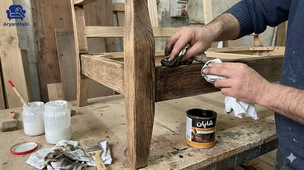 کیمیاگری با رنگ (پتینه و کهنه‌کاری)، آریان مبل